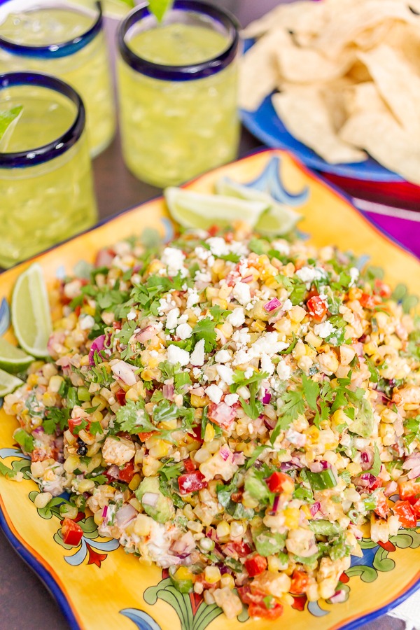 Mexican Street Corn Salad - Arina Photography