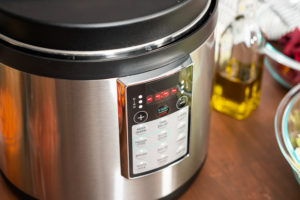 Electric multi cooker - Arina Photography Cooking borscht in electric multi cooker.
