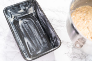 Baking banana bread - Arina Photography