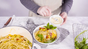 One pot pasta meal - Arina Photography