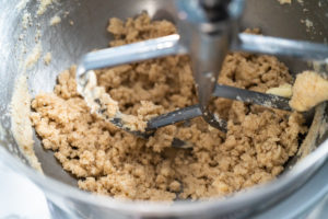 Pumpkin spice cupcake - Arina Photography Mixing ingredients to bake pumpkin spice cupcake.