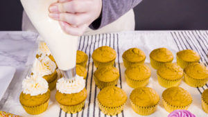 Pumpkin spice cupcake - Arina Photography