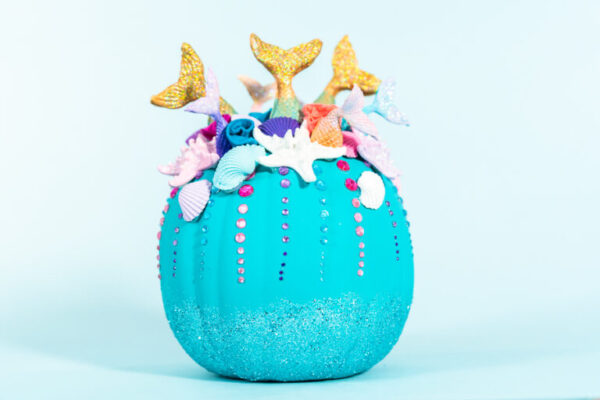Mermaid pumpkin - Arina Photography