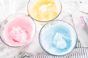 Unicorn meringue cookies - Arina Photography