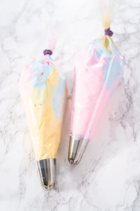 Unicorn meringue cookies - Arina Photography