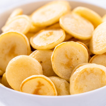 Mini pancake cereal - Arina Photography