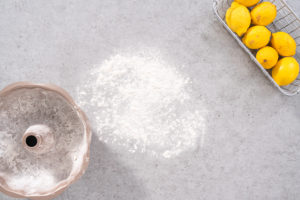 Lemon cranberry bundt cake - Arina Photography