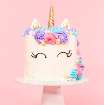 Unicorn cake - Arina Photography