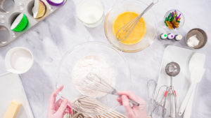 Mardi Gras cupcakes - Arina Photography