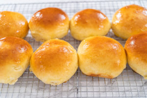 Baking brioche buns - Arina Photography