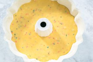 Funfettti Bundt Cake - Arina Photography
