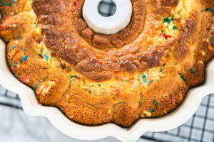 Funfettti Bundt Cake - Arina Photography