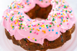 Funfettti Bundt Cake - Arina Photography