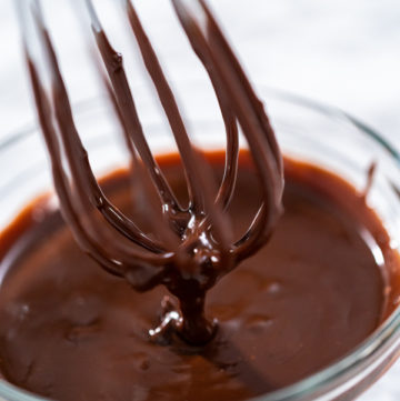 Chocolate ganache cupcake - Arina Photography