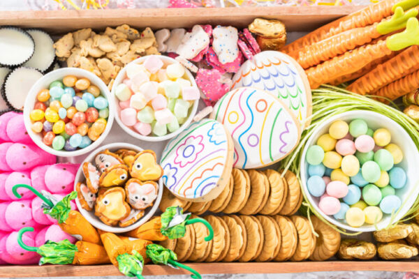 Easter charcuterie board - Arina Photography
