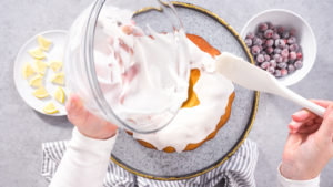 Lemon cranberry bundt cake - Arina Photography
