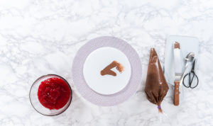 4th of July chocolate cake - Arina Photography