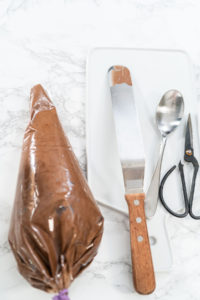 4th of July chocolate cake - Arina Photography