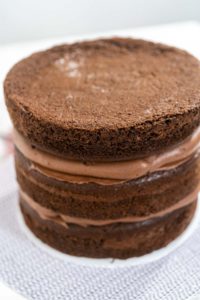 4th of July chocolate cake - Arina Photography