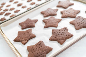 Chocolate graham crackers - Arina Photography