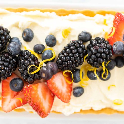 Mascarpone tart - Arina Photography