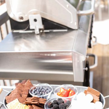 S'mores charcuterie board - Arina Photography