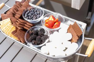 S'mores charcuterie board - Arina Photography