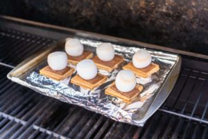 Grilled s'mores - Arina Photography