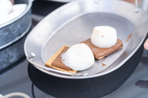 Grilled s'mores - Arina Photography