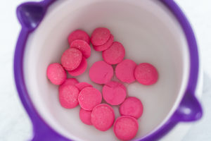 Mini pink chocolates - Arina Photography