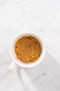 Pumpkin mug cake - Arina Photography