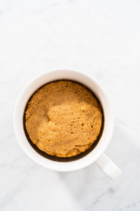Pumpkin mug cake - Arina Photography