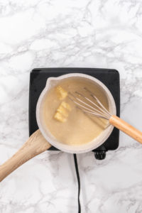 Chocolate pumpkin bundt cake with toffee glaze - Arina Photography
