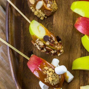 Caramel Apples Toppings - Arina Photography