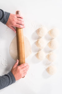 Making flatbread - Arina Photography