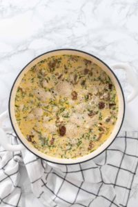 Creamy wild mushroom soup - Arina Photography