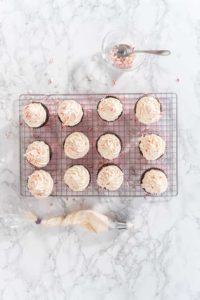 Chocolate peppermint cupcakes - Arina Photography