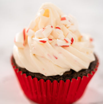 Chocolate peppermint cupcakes - Arina Photography