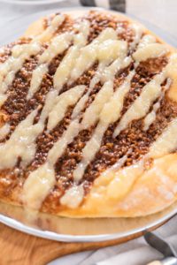 Cinnamon Dessert Pizza - Arina Photography