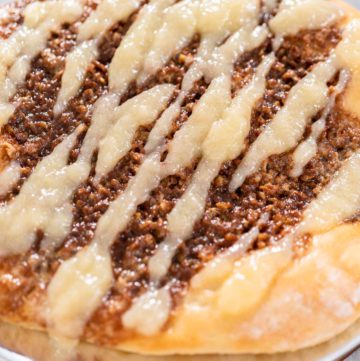 Cinnamon Dessert Pizza - Arina Photography