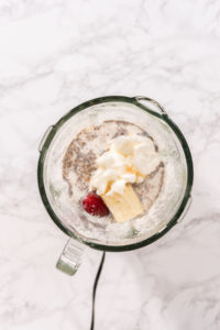 Strawberry banana smoothie - Arina Photography