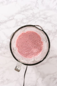 Strawberry banana smoothie - Arina Photography