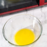 Melting unsalted butter - Arina Photography
