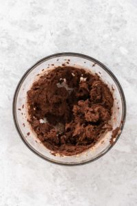Chocolate cookies with peppermint chips - Arina Photography