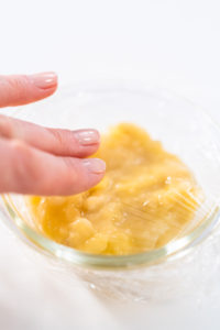 Mashing bananas - Arina Photography