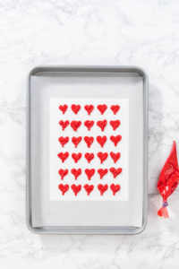 Chocolate Cookies with Chocolate Hearts - Arina Photography