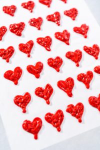 Chocolate Cookies with Chocolate Hearts - Arina Photography