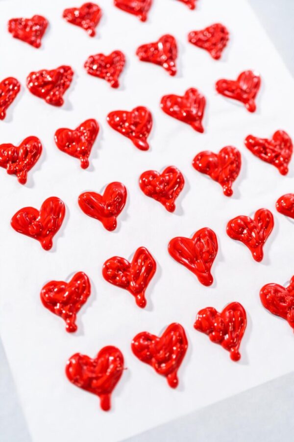 Chocolate Cookies with Chocolate Hearts - Arina Photography