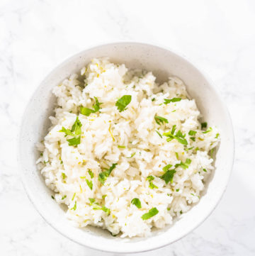 Cilantro Lime Rice - Arina Photography