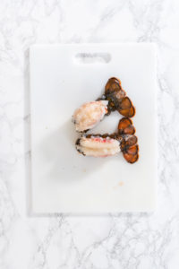 Garlic lobster tails - Arina Photography